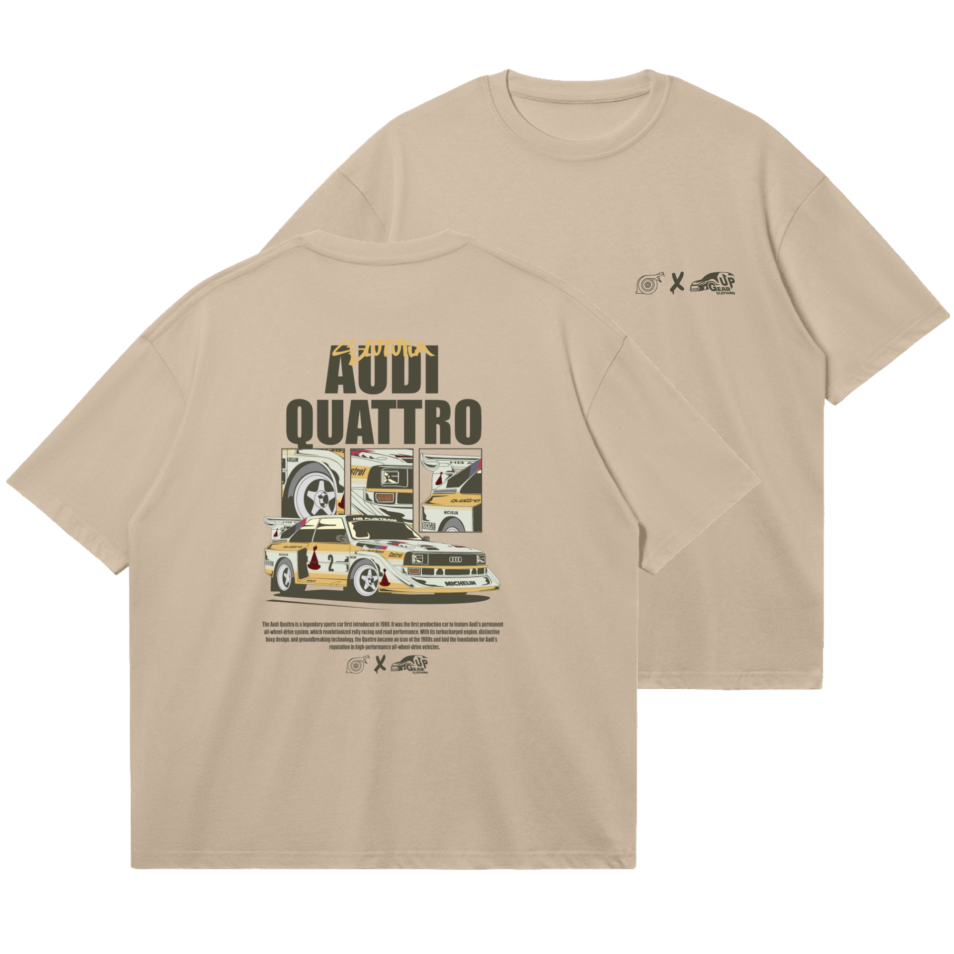 AUDI QUATTRO - STUTULIA X GEARUP