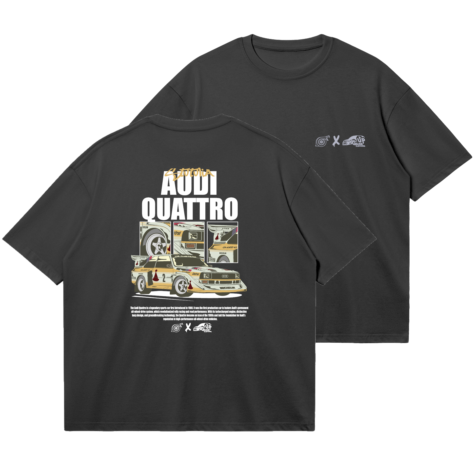 AUDI QUATTRO - STUTULIA X GEARUP