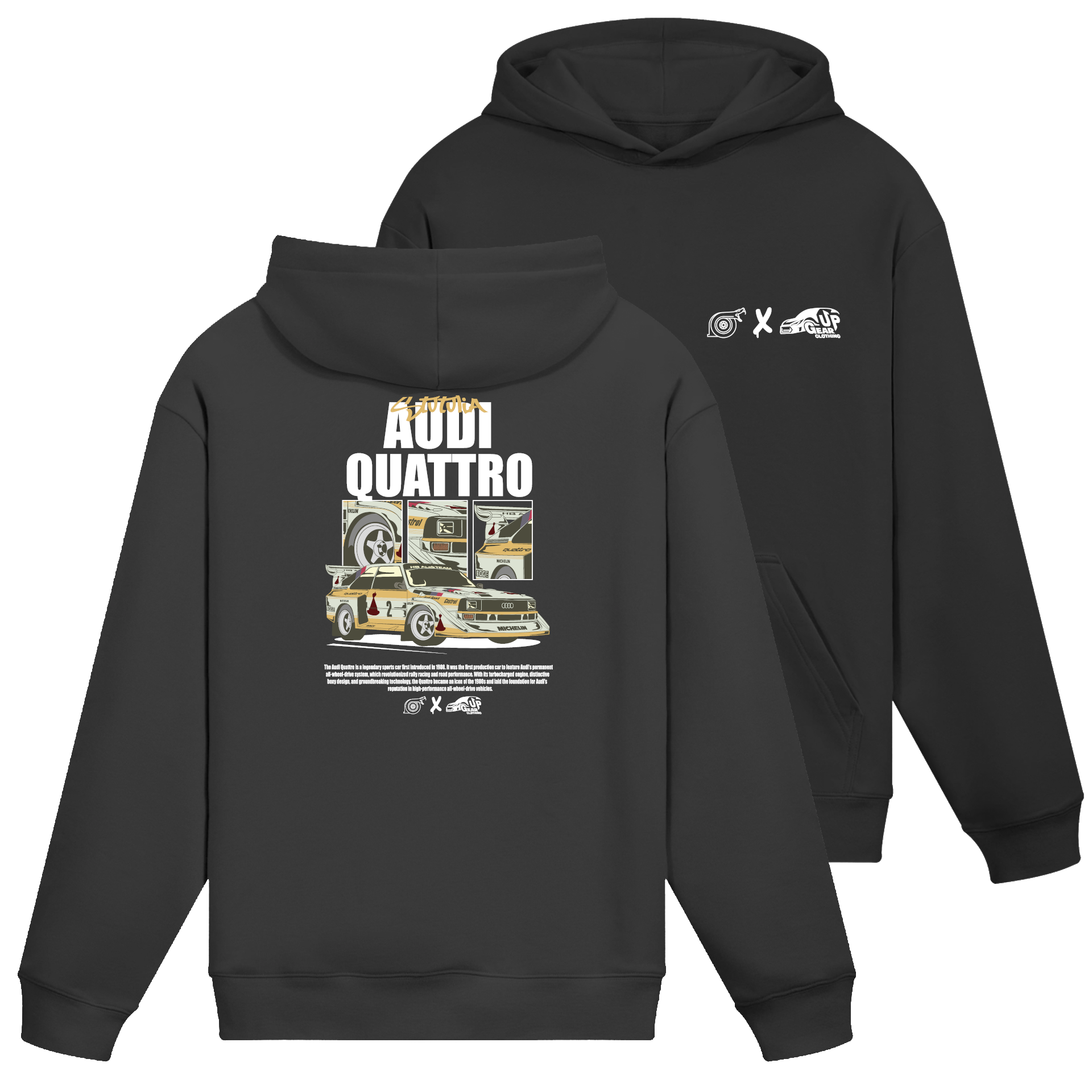 AUDI QUATTRO - STUTULIA X GEARUP