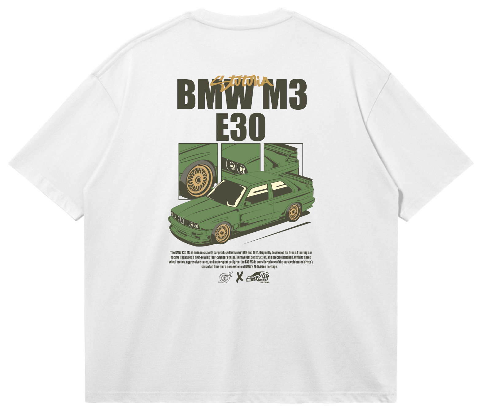 BMW E30 - STUTULIA X GEARUP