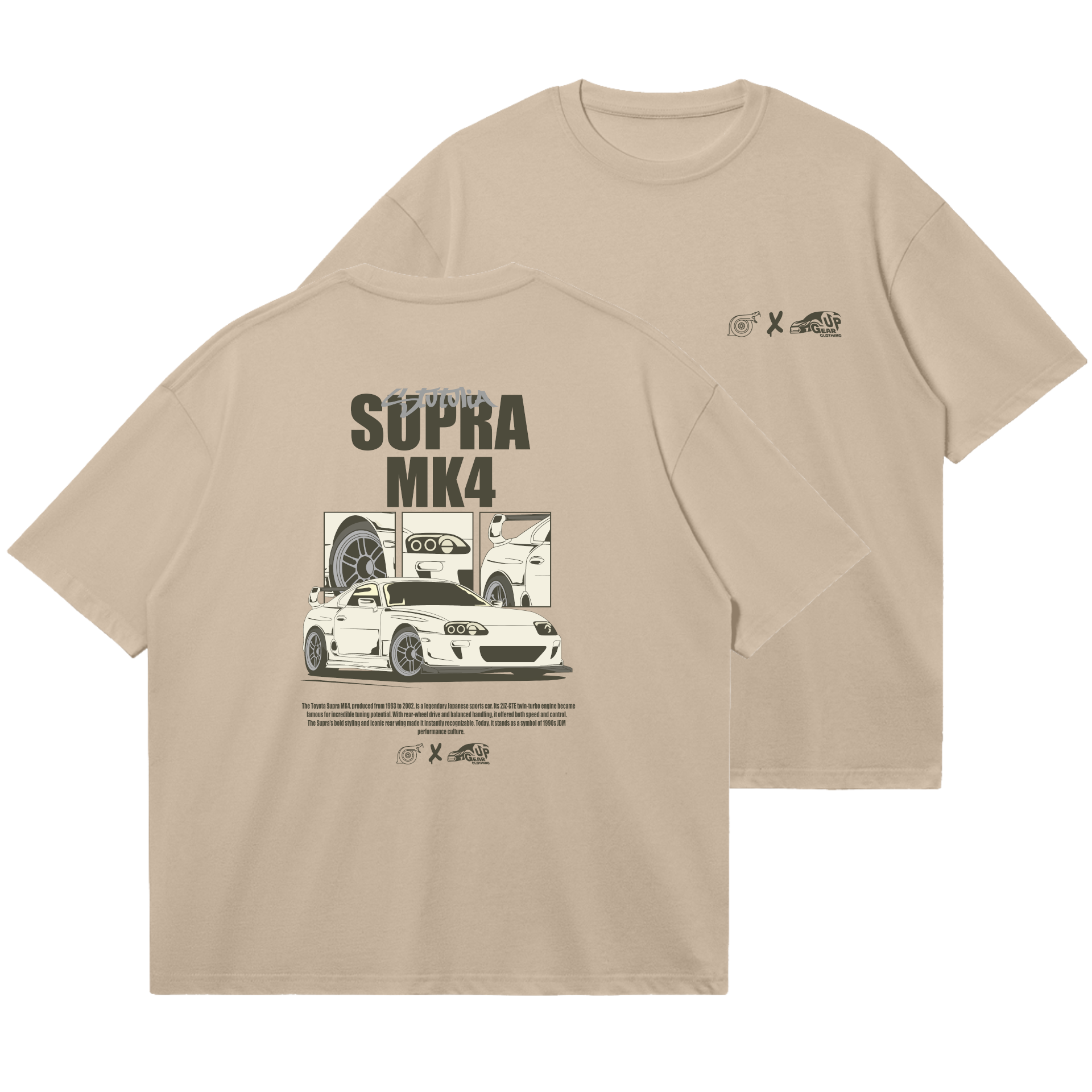 TOYOTA SUPRA MK4 - STUTULIA X GEARUP