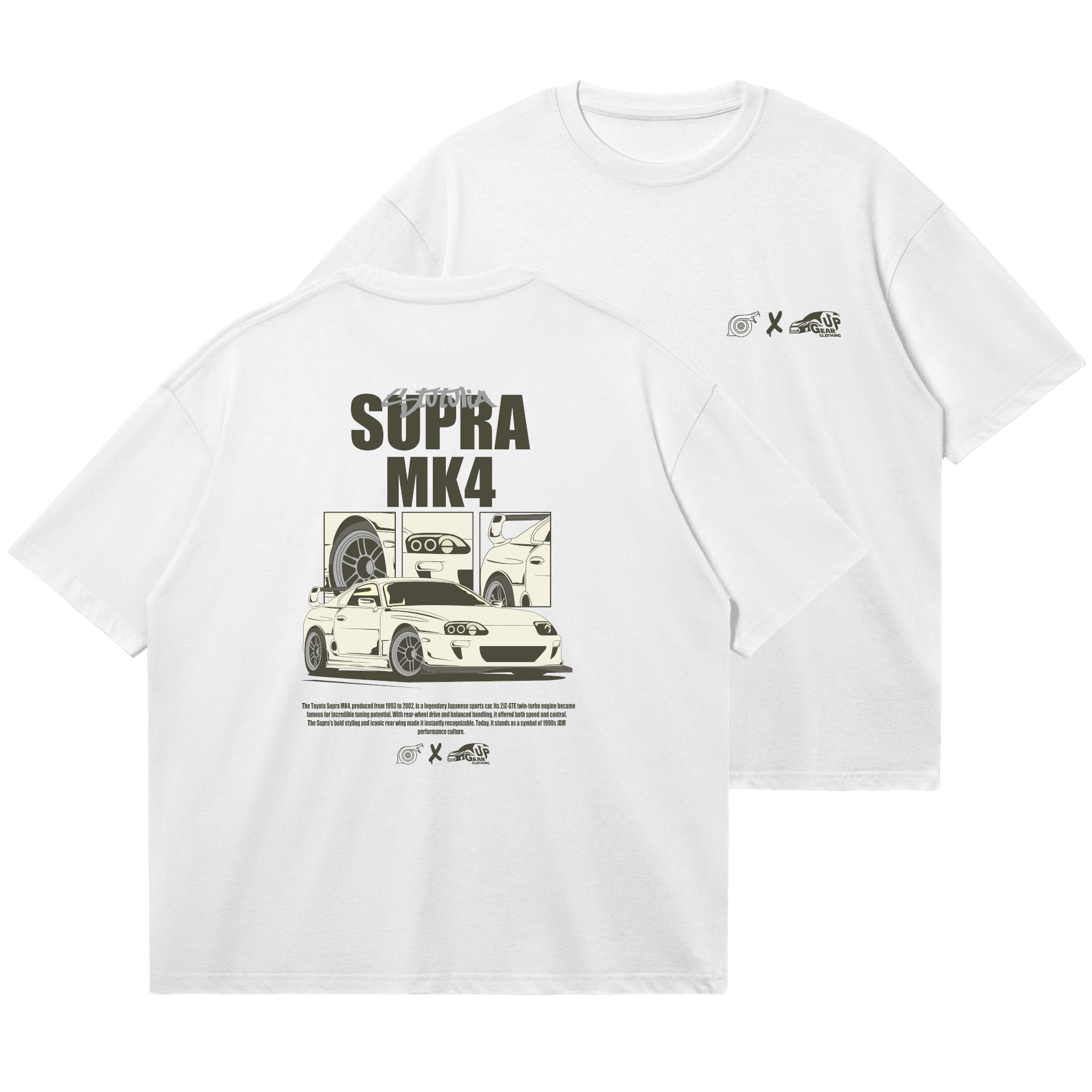 TOYOTA SUPRA MK4 - STUTULIA X GEARUP