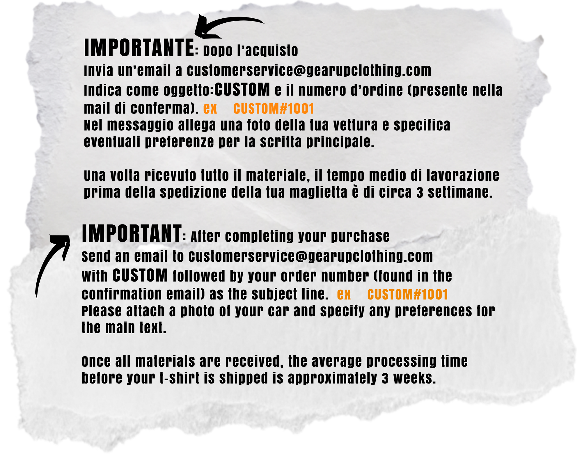 CUSTOM TSHIRT - STUTULIA X GEARUP