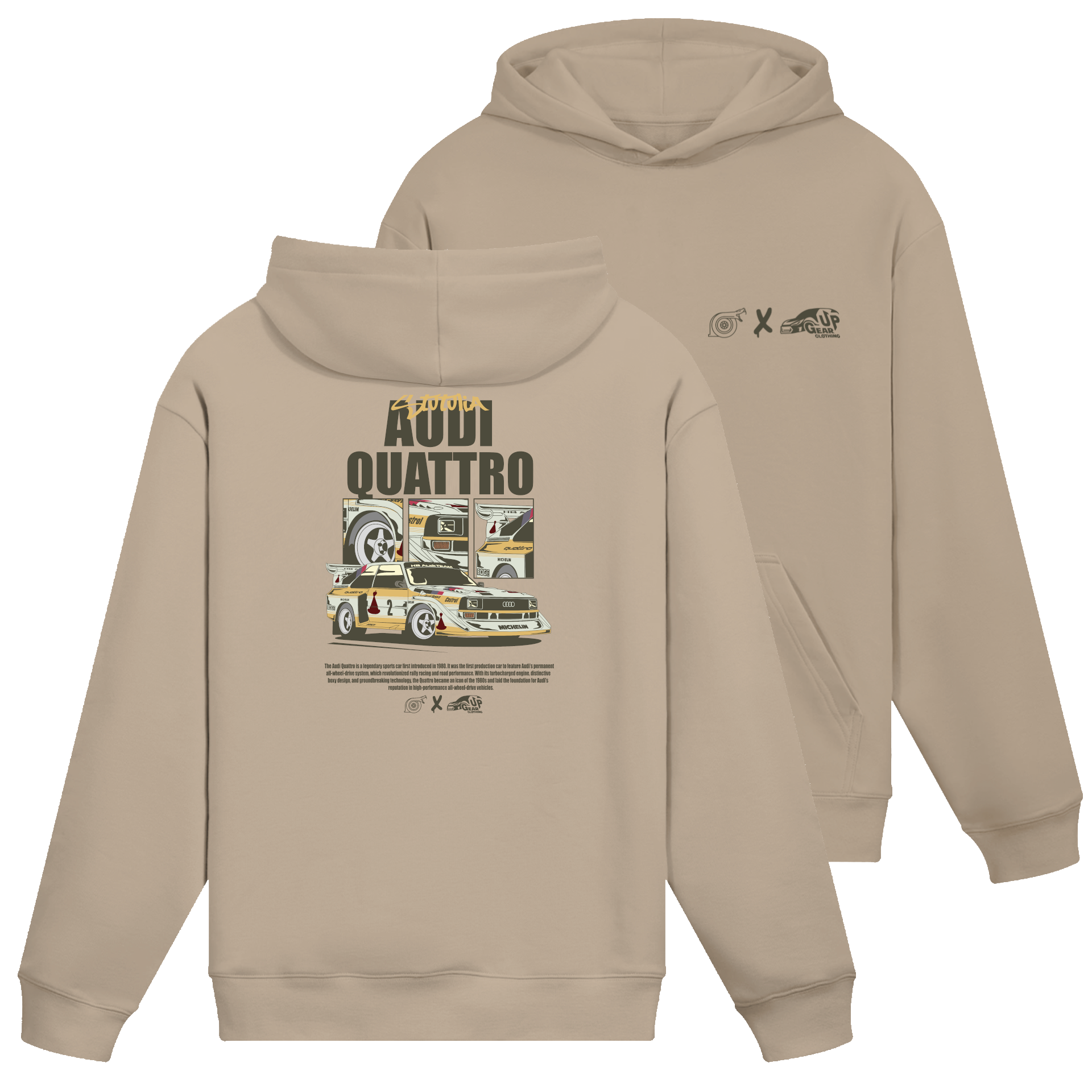 AUDI QUATTRO - STUTULIA X GEARUP