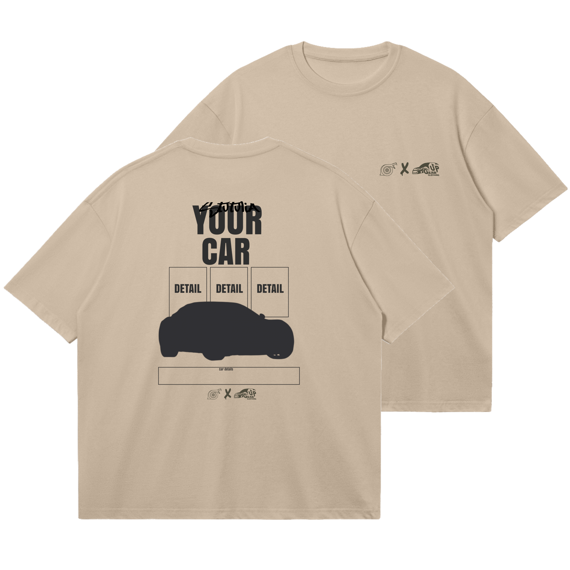 CUSTOM TSHIRT - STUTULIA X GEARUP