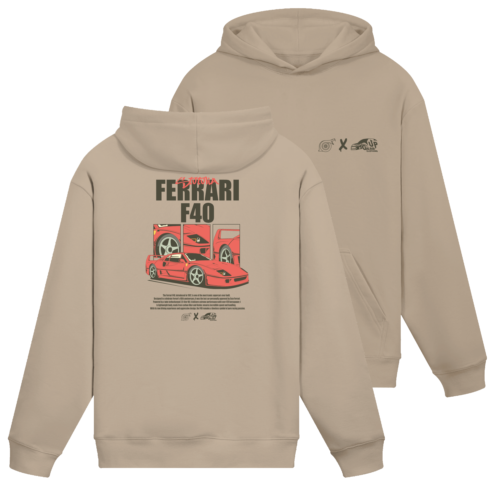 FERRARI F40 - STUTULIA X GEARUP