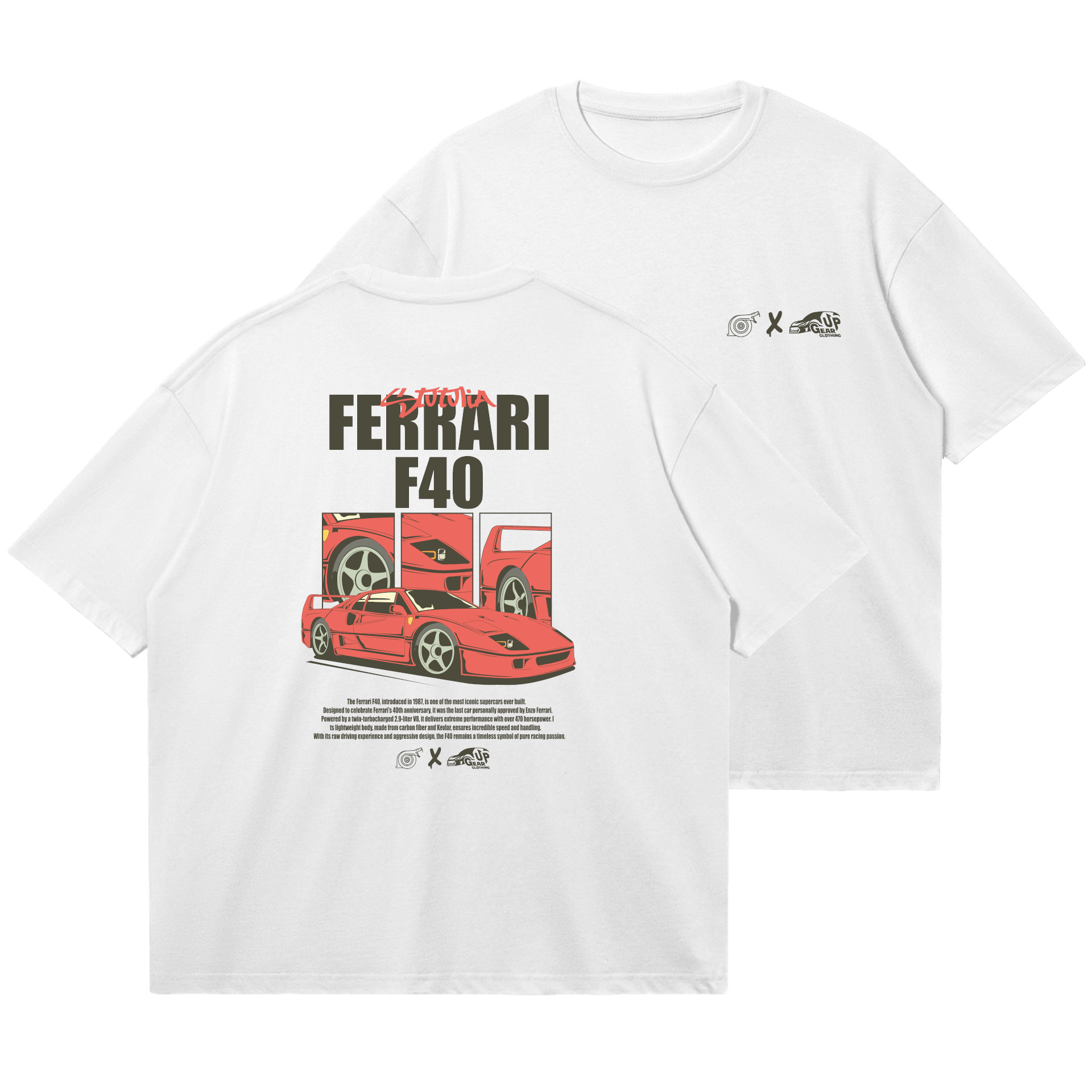 FERRARI F40 - STUTULIA X GEARUP