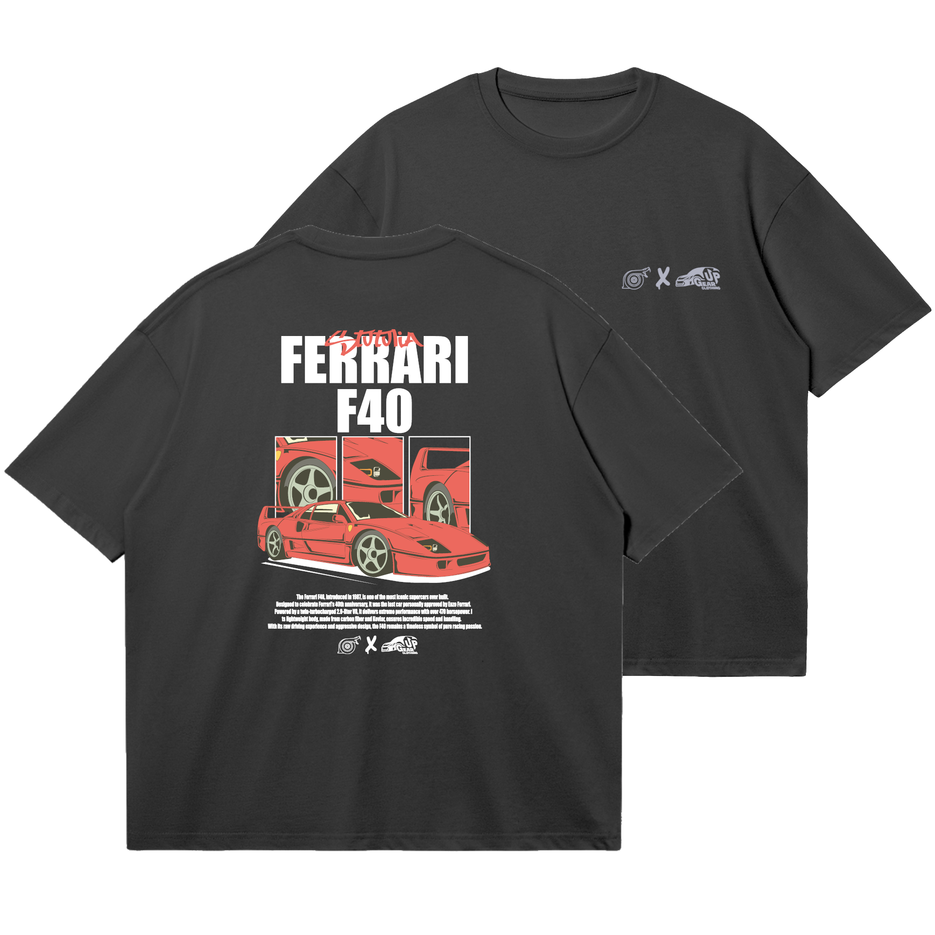 FERRARI F40 - STUTULIA X GEARUP