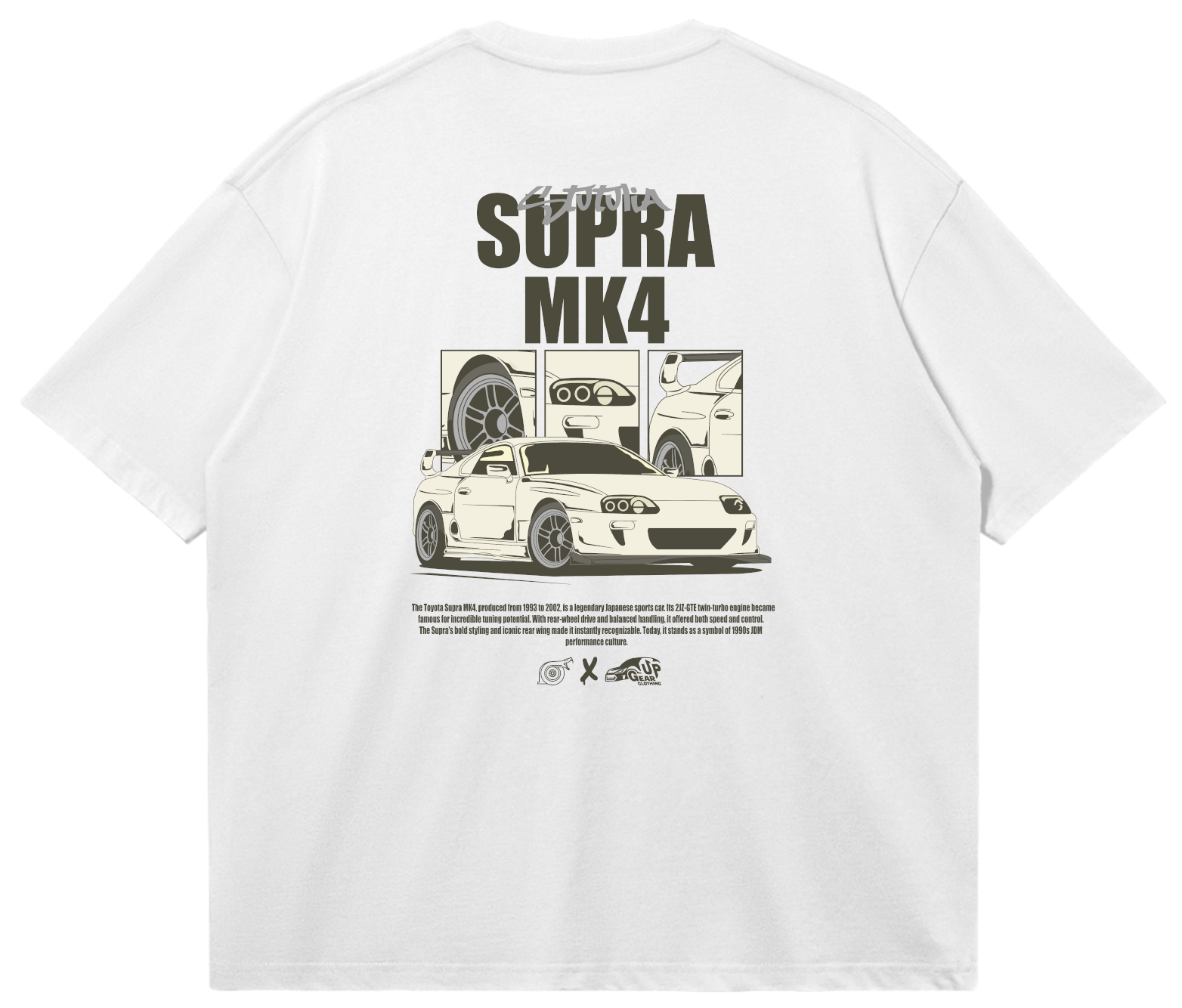 TOYOTA SUPRA MK4 - STUTULIA X GEARUP
