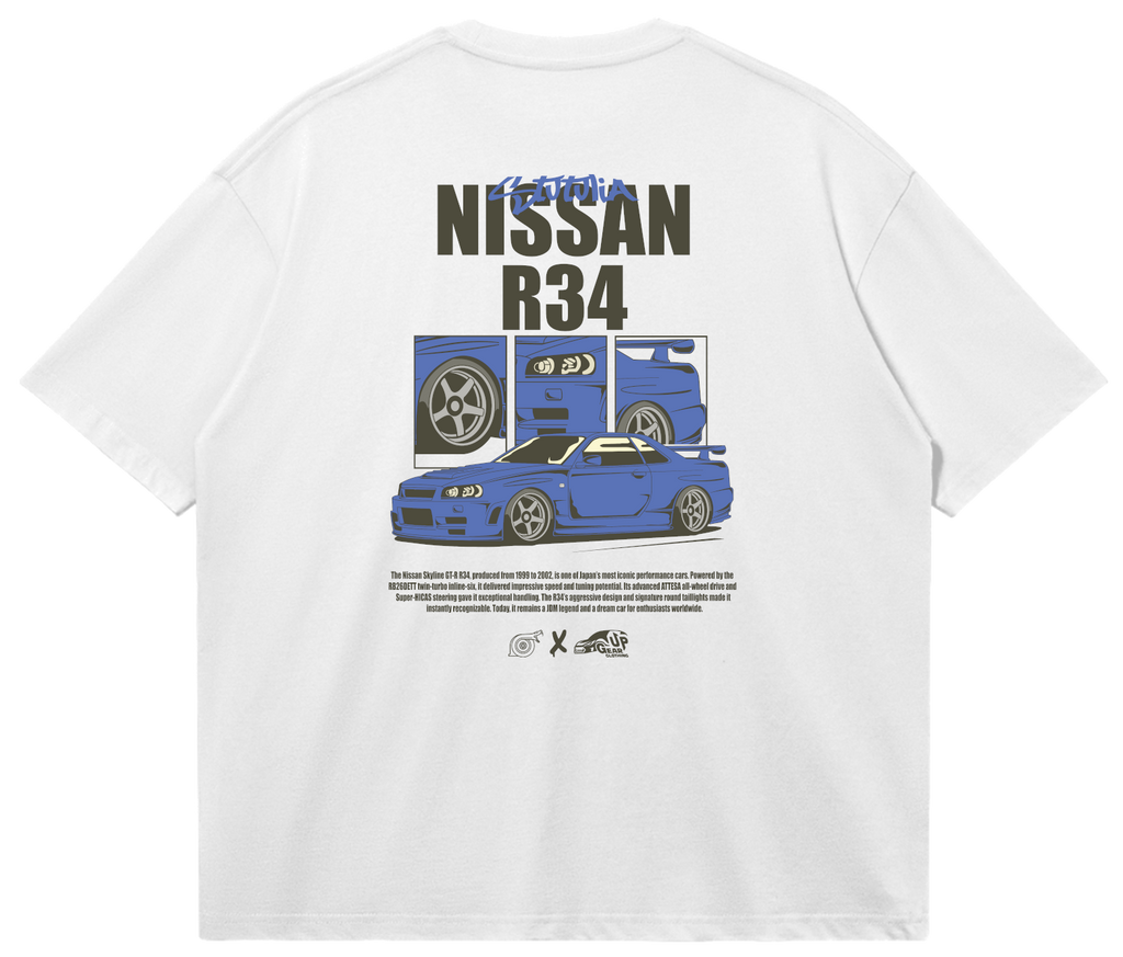 NISSAN GTR34 - STUTULIA X GEARUP