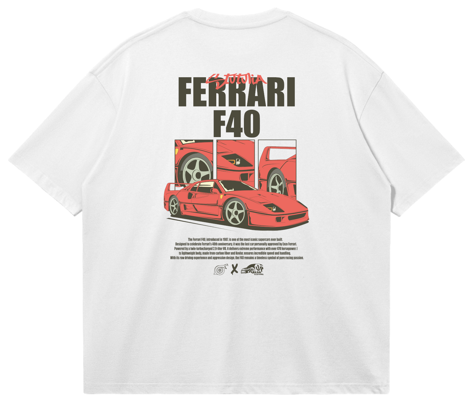 FERRARI F40 - STUTULIA X GEARUP