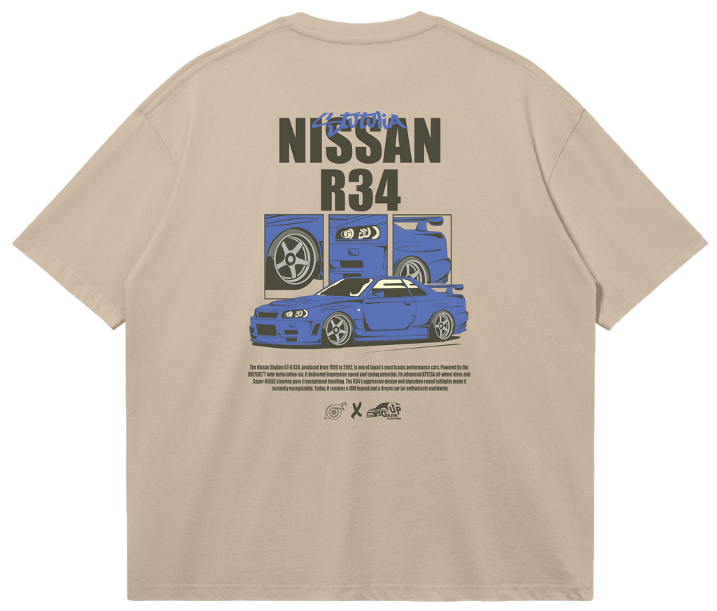 NISSAN GTR34 - STUTULIA X GEARUP