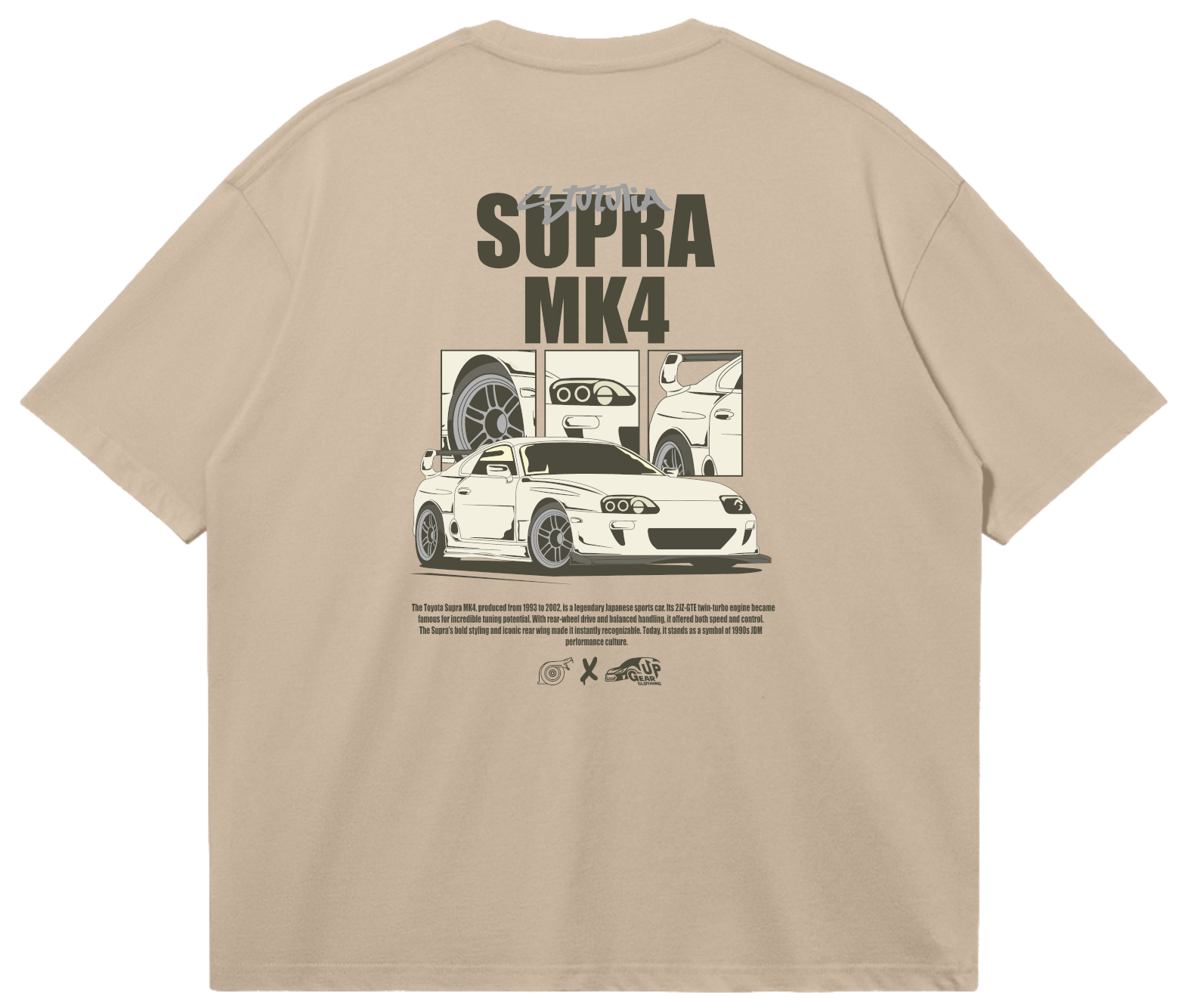 TOYOTA SUPRA MK4 - STUTULIA X GEARUP