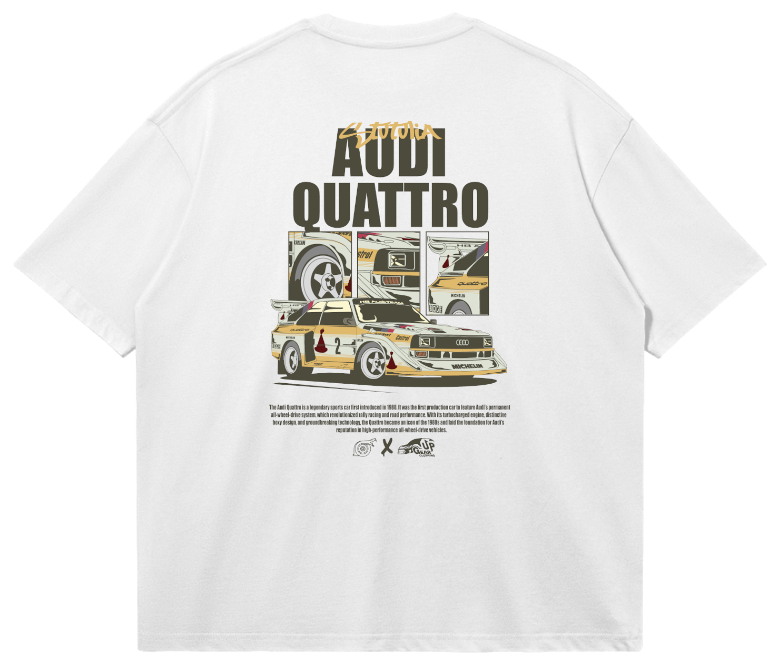 AUDI QUATTRO - STUTULIA X GEARUP