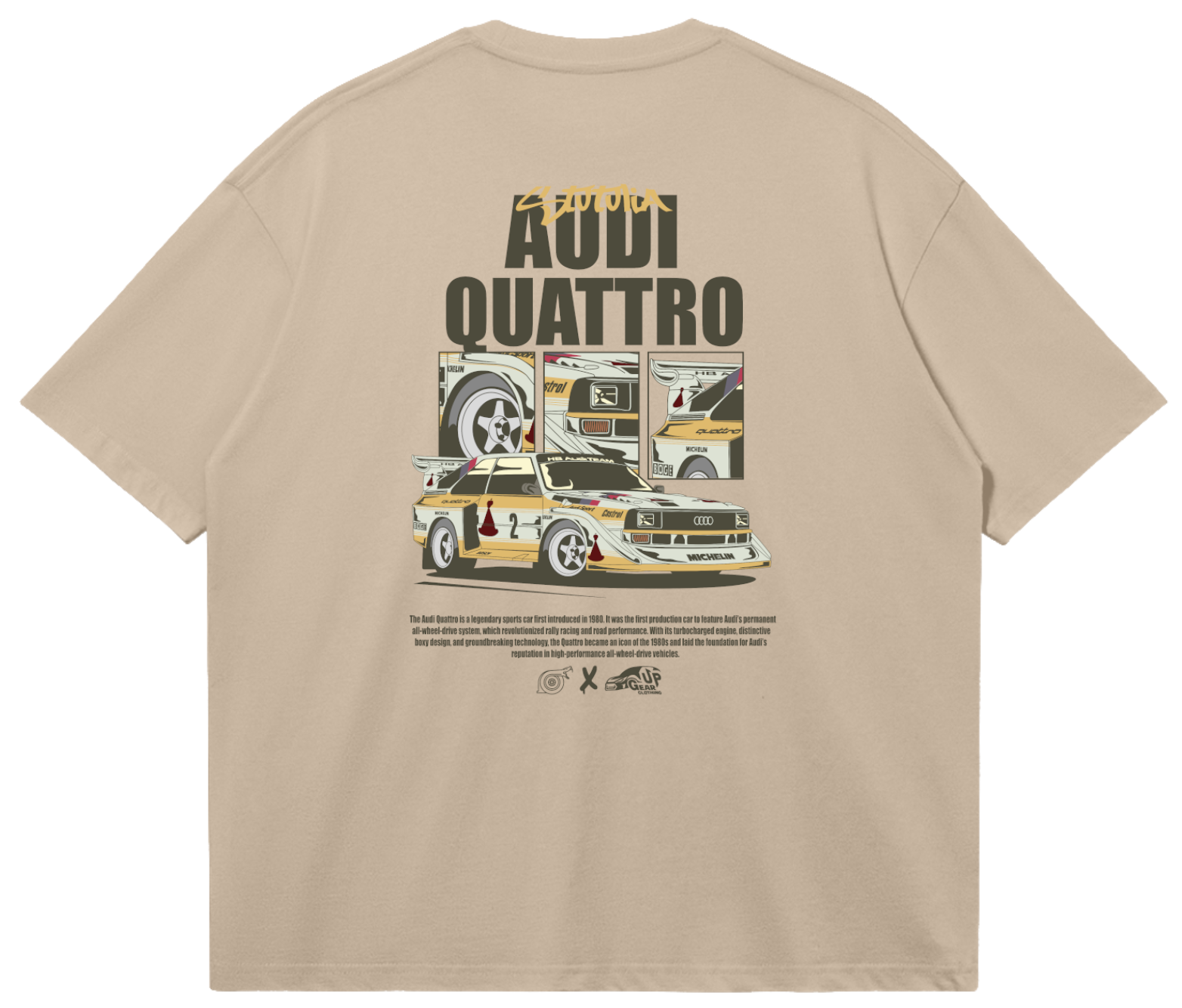 AUDI QUATTRO - STUTULIA X GEARUP