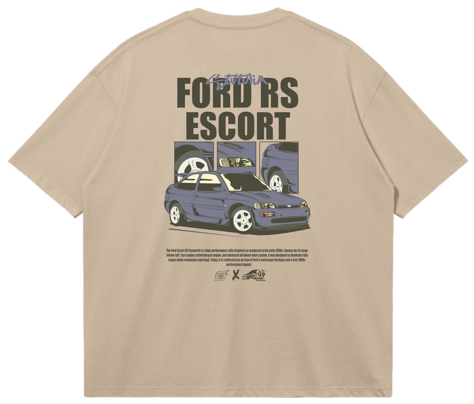 FORD ESCORT - STUTULIA X GEARUP