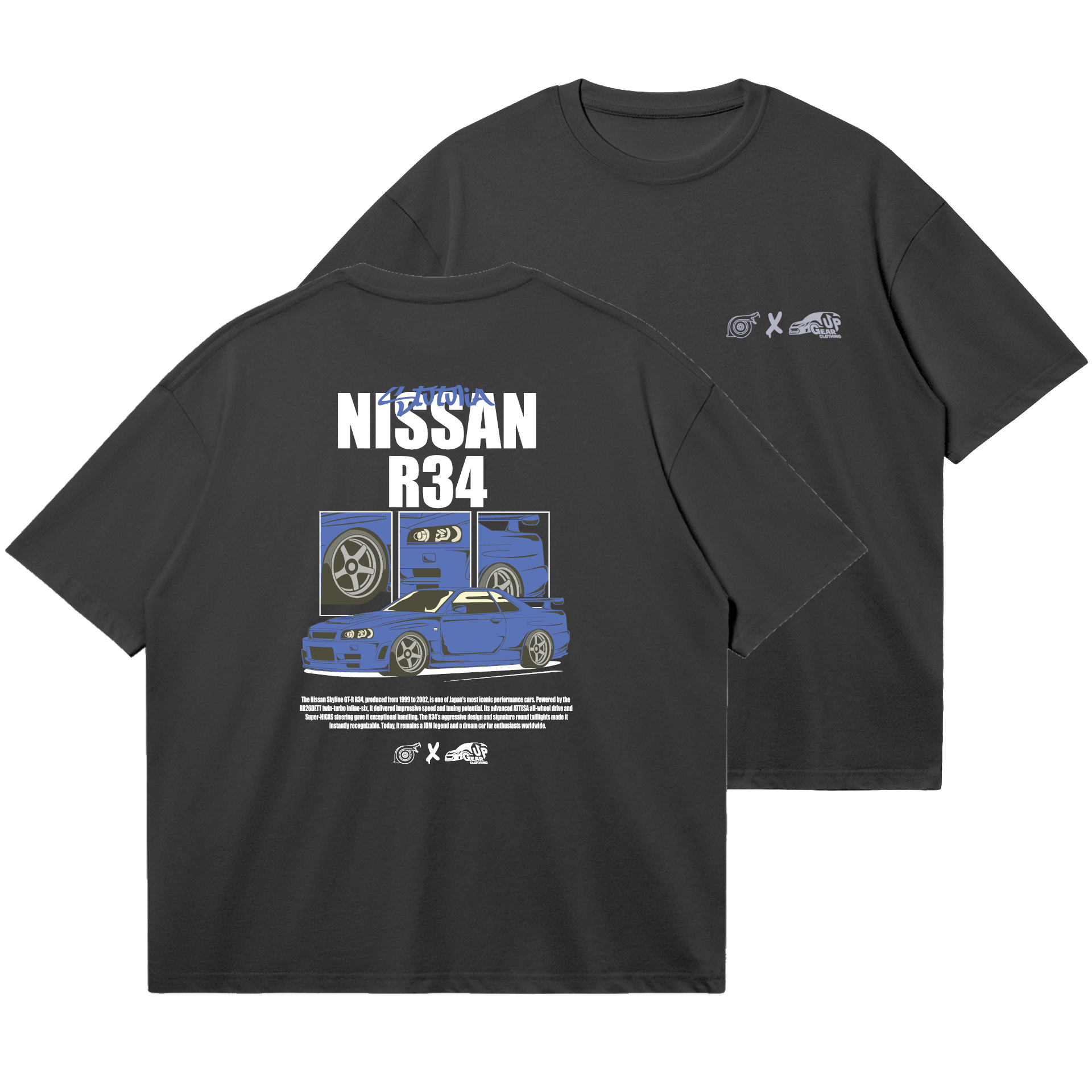 NISSAN GTR34 - STUTULIA X GEARUP