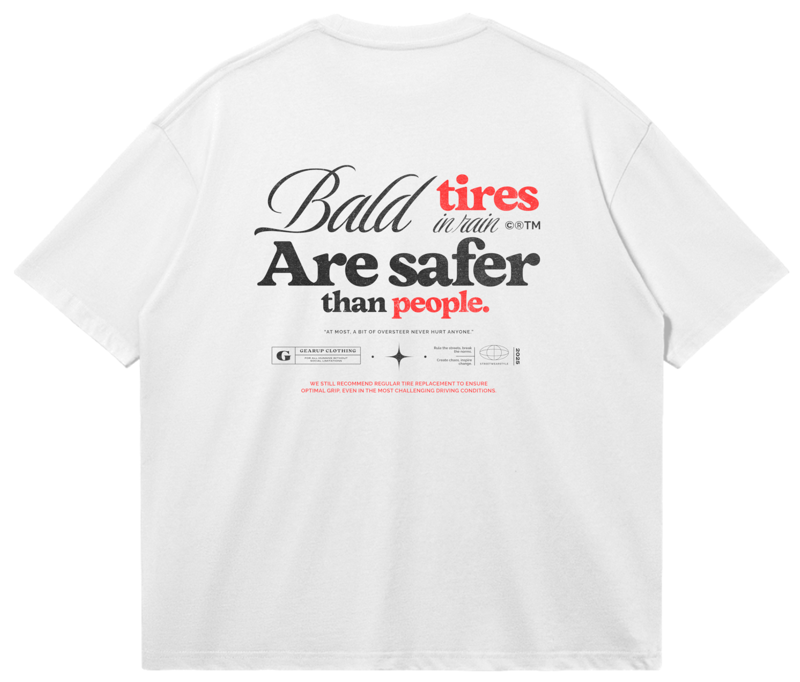 BALD TIRES TEE