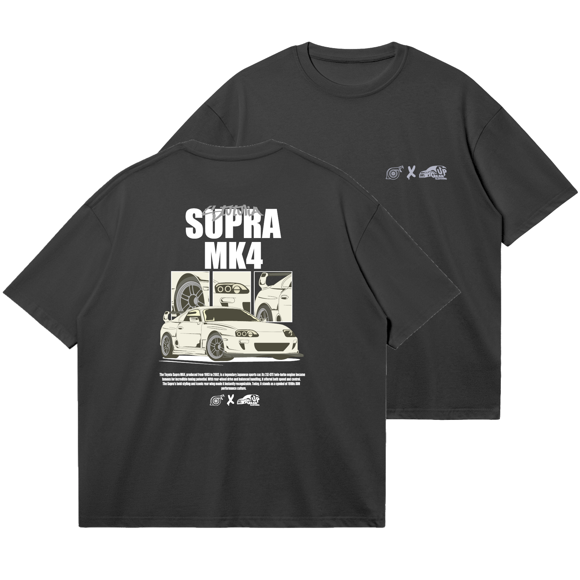 TOYOTA SUPRA MK4 - STUTULIA X GEARUP