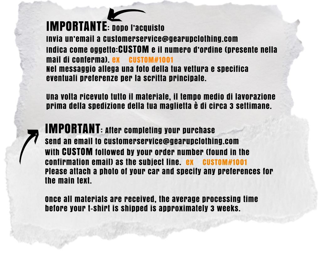 CUSTOM TSHIRT - STUTULIA X GEARUP